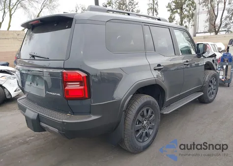 2025 Toyota Land Cruiser z USA, uszkodzony, nr VIN JTEABFAJ8S5018790